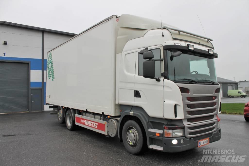 Scania R480 6x2 Van Body Trucks