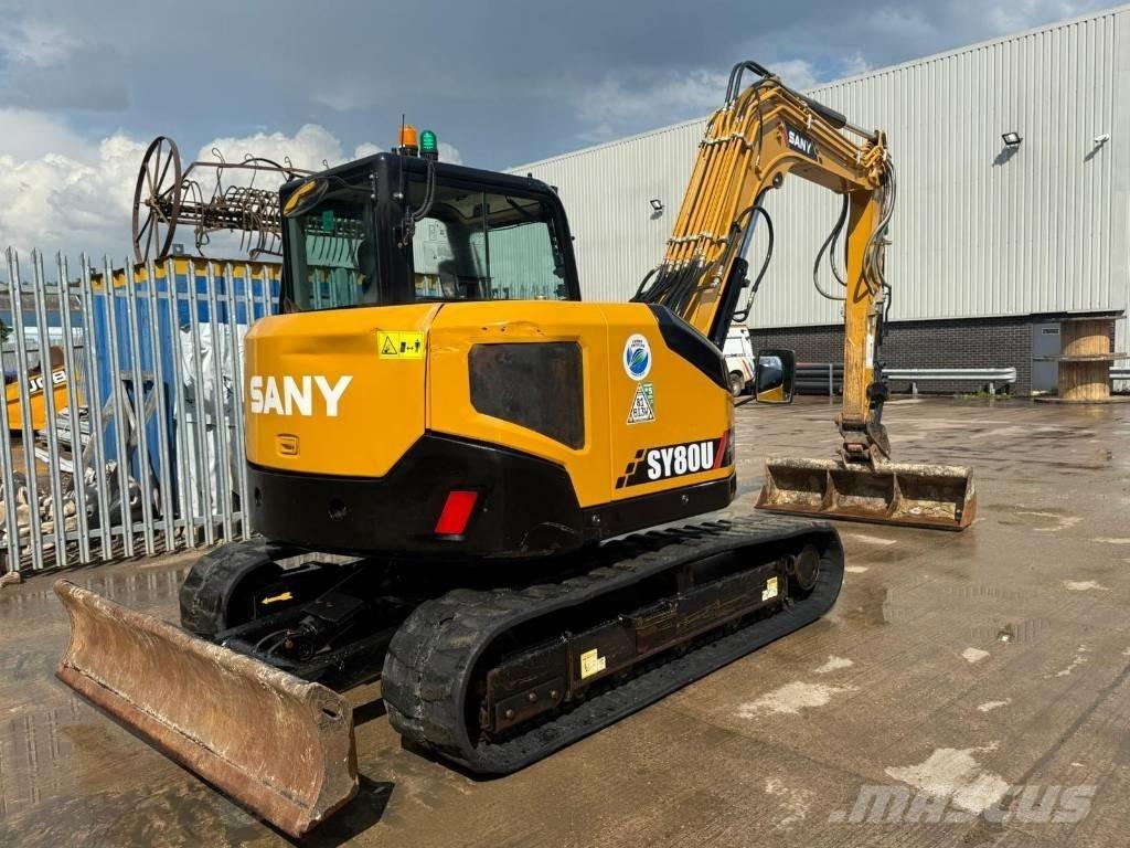 Sany SY 80 U Midi excavators  7t - 12t