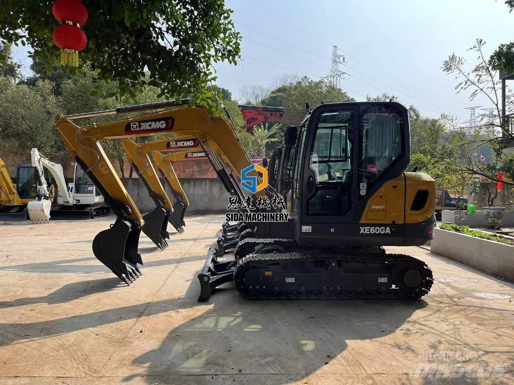 XCMG xe60ga Mini excavators < 7t