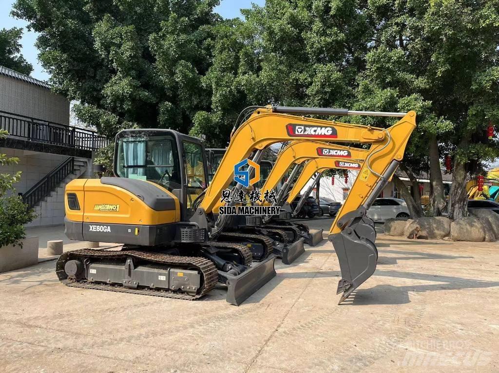 XCMG xe60ga Mini excavators < 7t