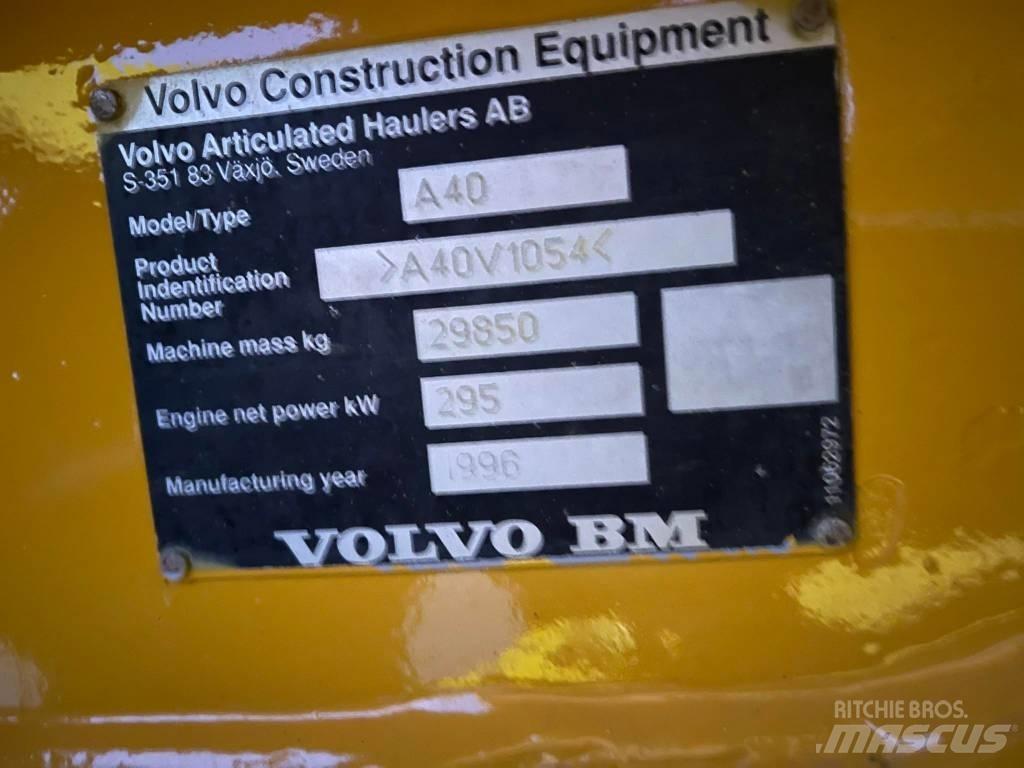 Volvo A40C Articulated Haulers