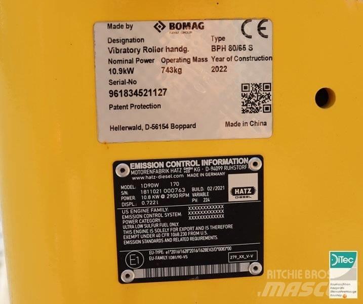 Bomag BPH 80/65 S Vibrator compactors