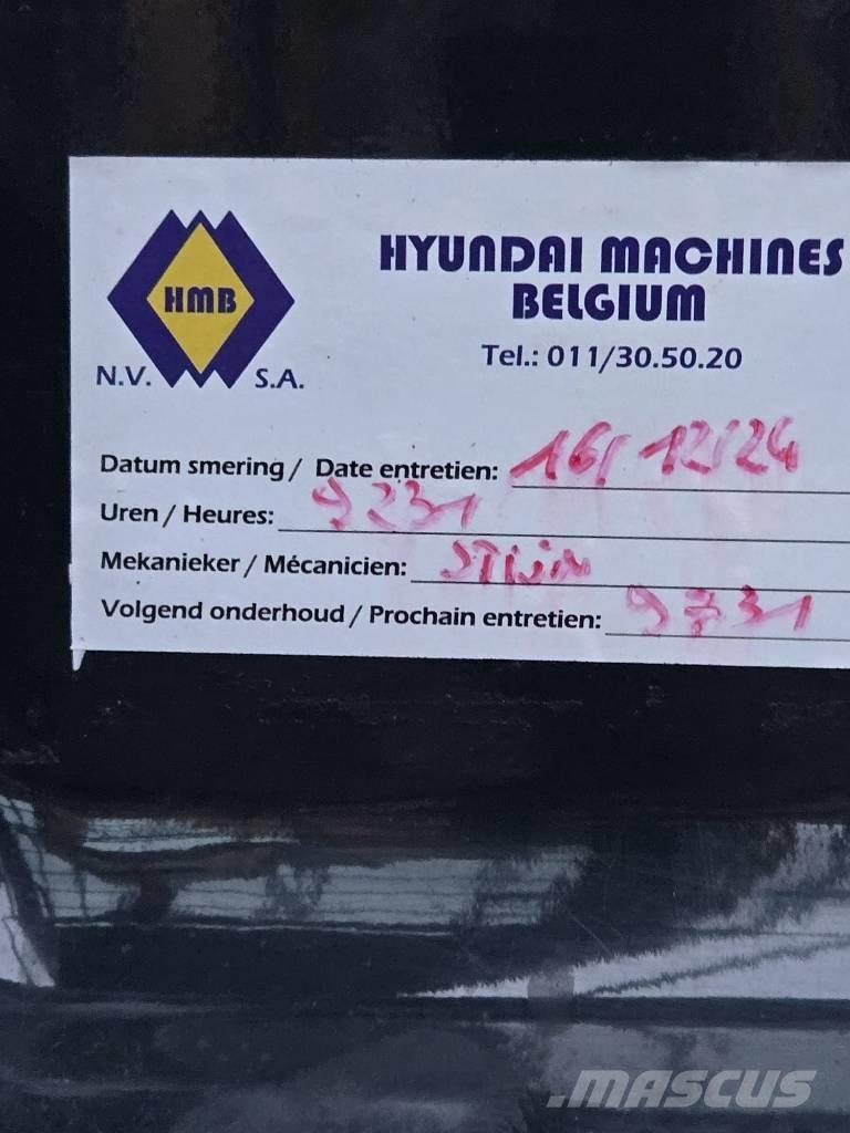 Hyundai R 180W-9A Wheeled excavators