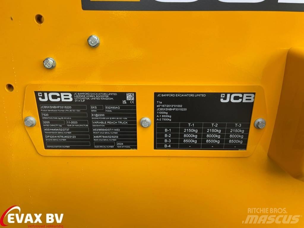 JCB 532-60 Farming telehandlers