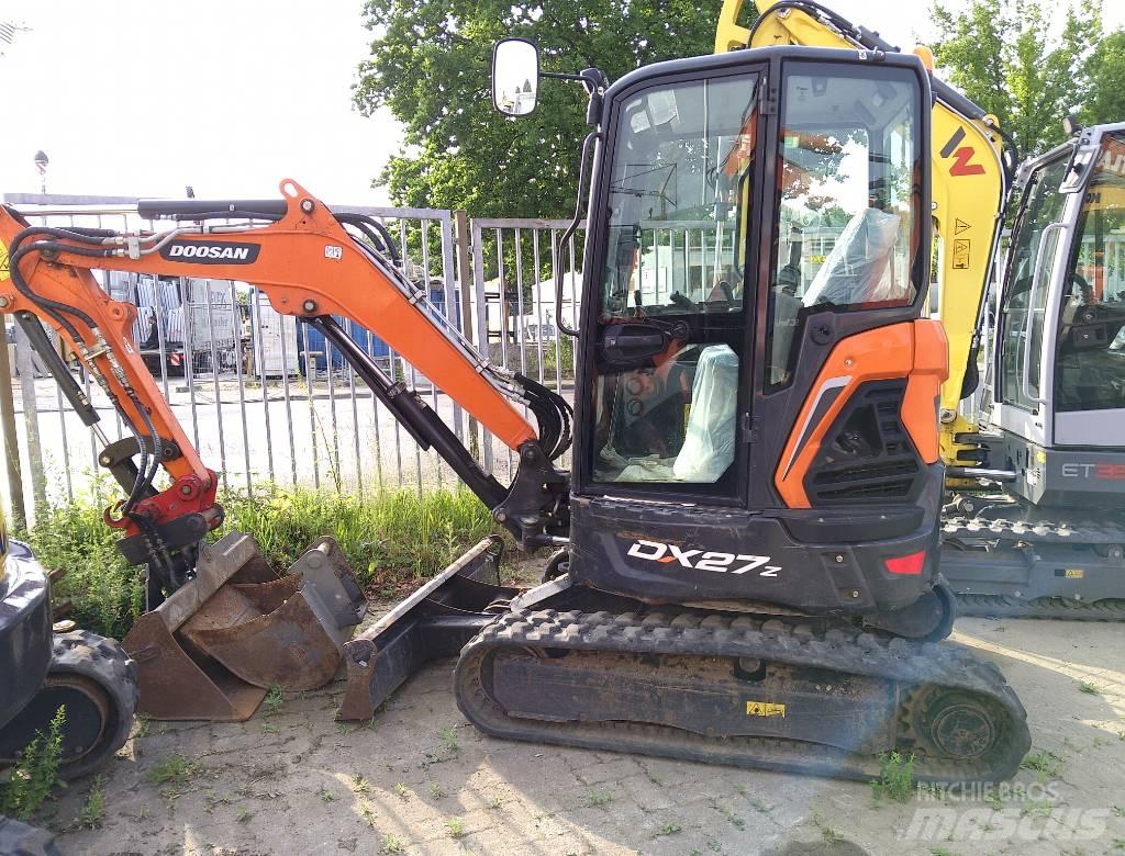Doosan DX 27 Z Mini excavators < 7t
