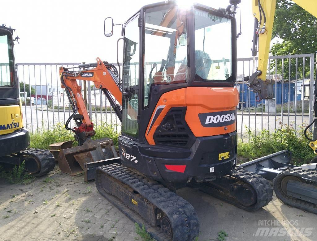 Doosan DX 27 Z Mini excavators < 7t