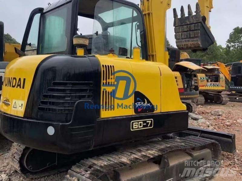Hyundai 60 Mini excavators < 7t