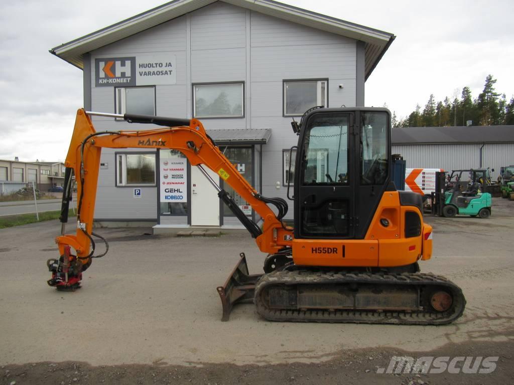 Hanix H 55 DR Mini excavators < 7t