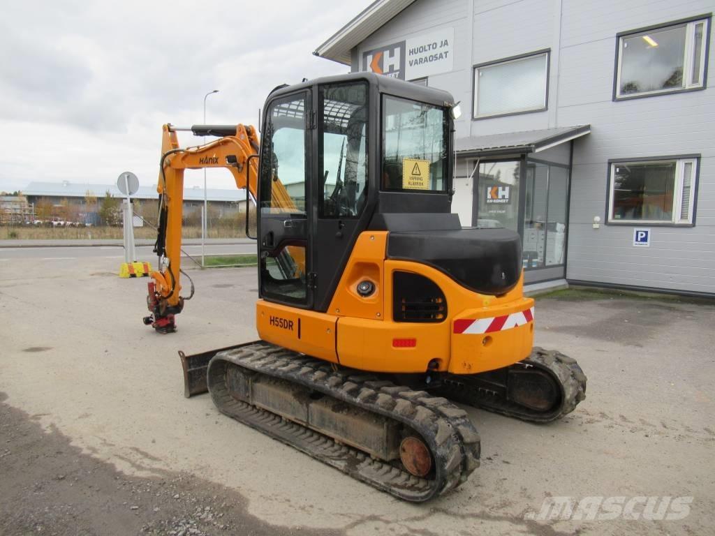 Hanix H 55 DR Mini excavators < 7t