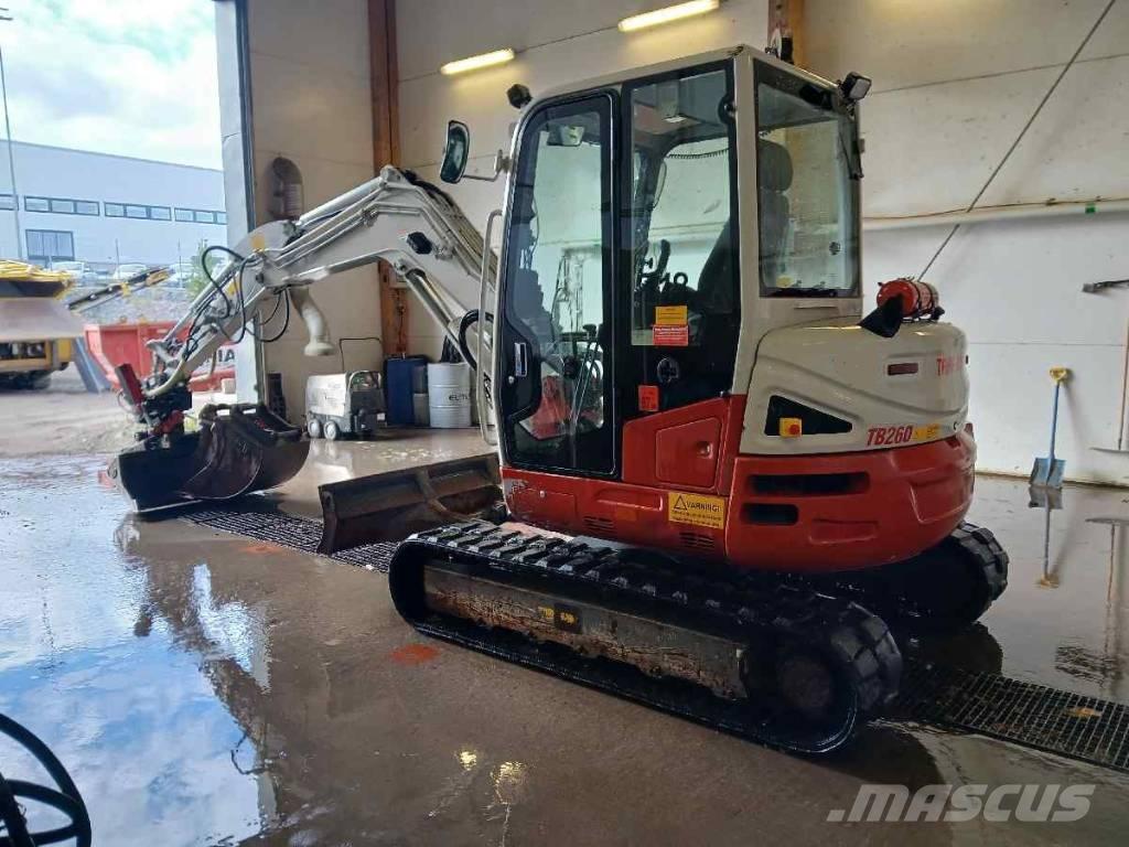 Takeuchi TB 260 Mini excavators < 7t