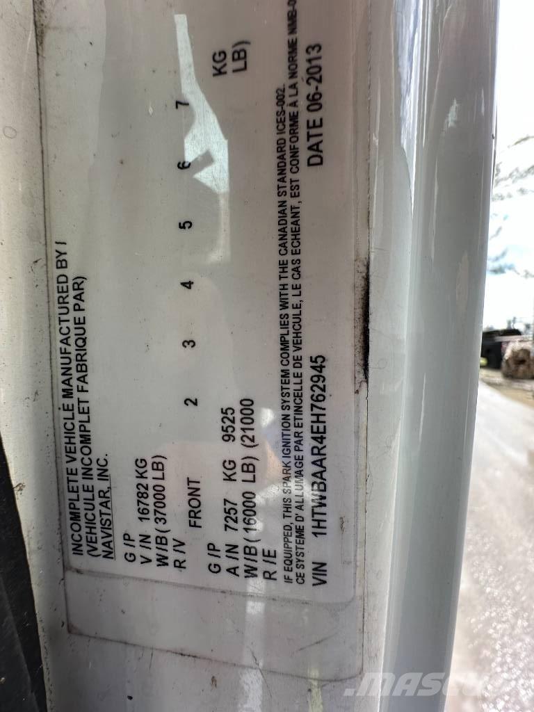 International 7300 Truck mounted aerial platforms