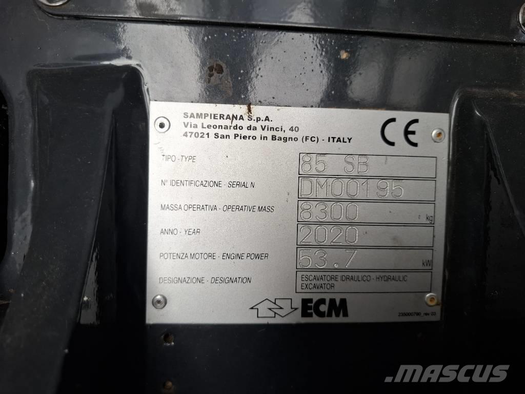ECM 85 SB Midi excavators  7t - 12t