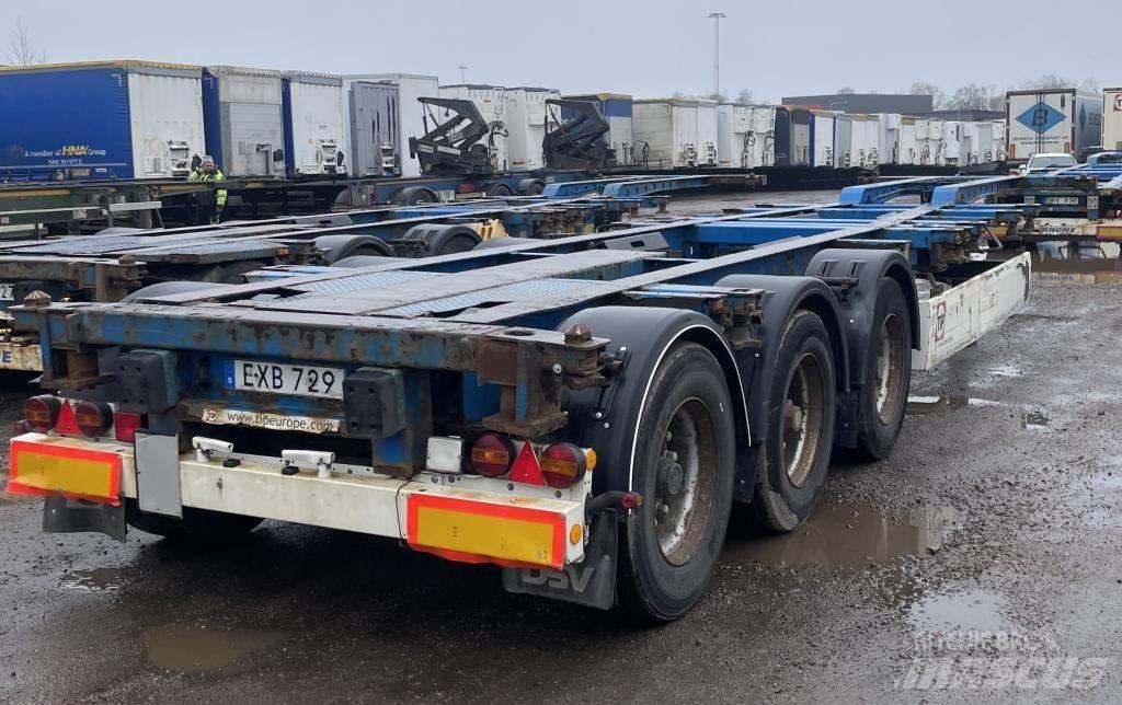Krone Krone SDC27 Containerframe/Skiploader semi-trailers