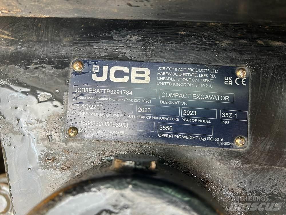 JCB 35Z-1 Mini excavators < 7t