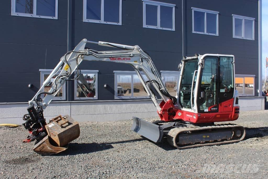 Takeuchi TB 250 Mini excavators < 7t