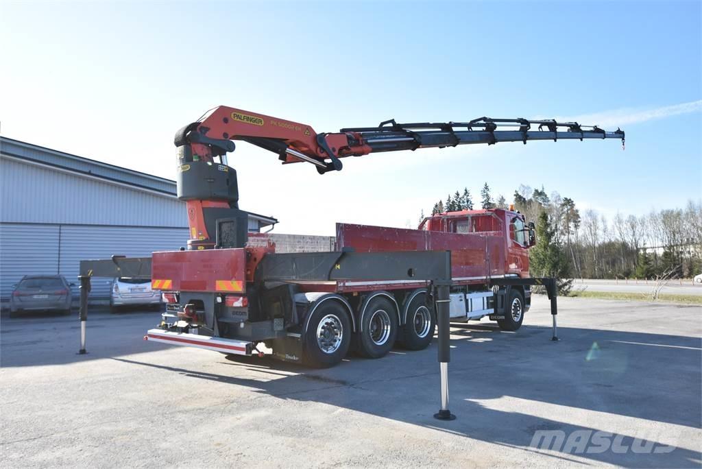 Scania G440 8X4 Crane trucks
