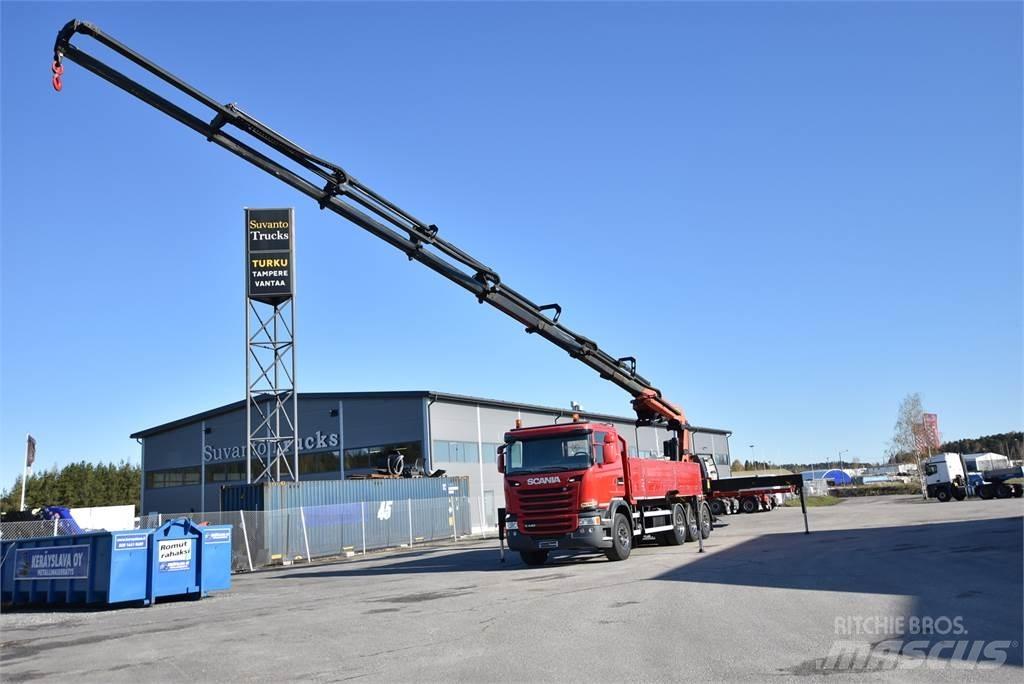 Scania G440 8X4 Crane trucks