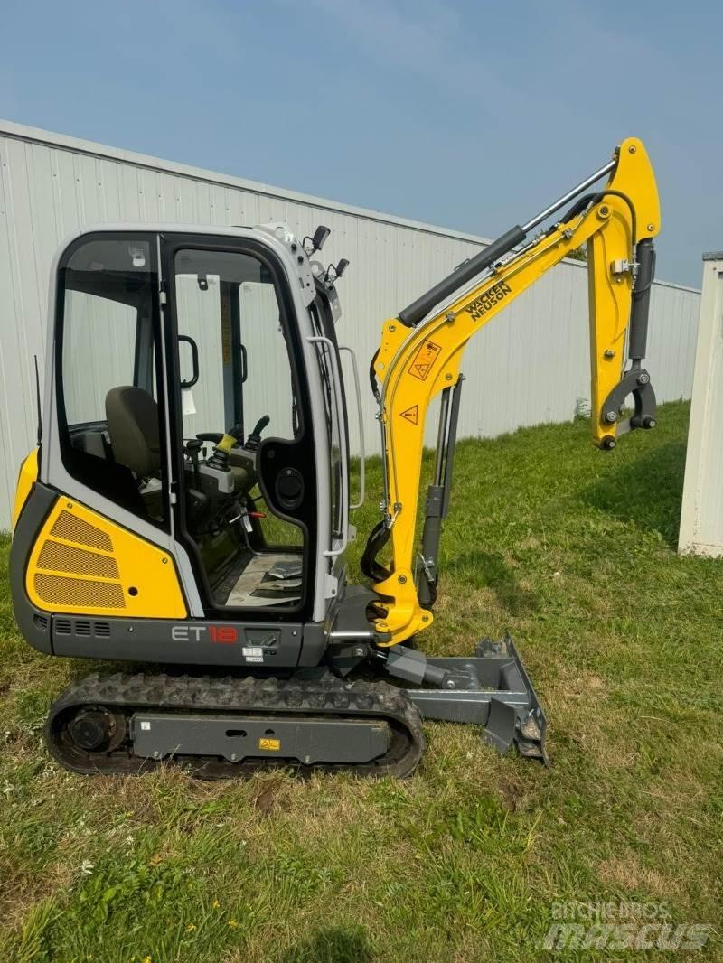 Wacker ET 18 Mini excavators < 7t