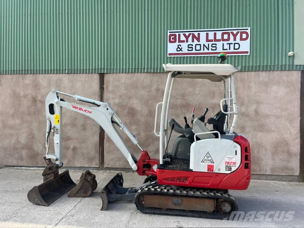 Takeuchi TB 216 Mini excavators < 7t