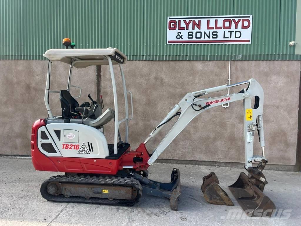 Takeuchi TB 216 Mini excavators < 7t