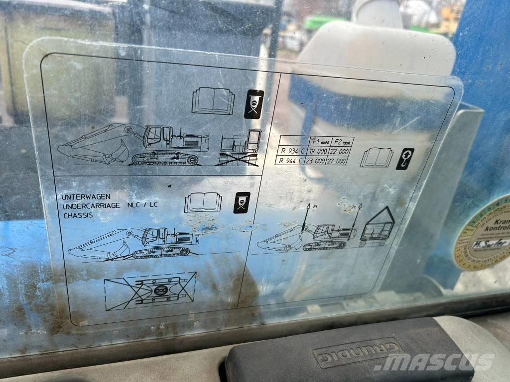 Liebherr R 944 C V Demolition excavators