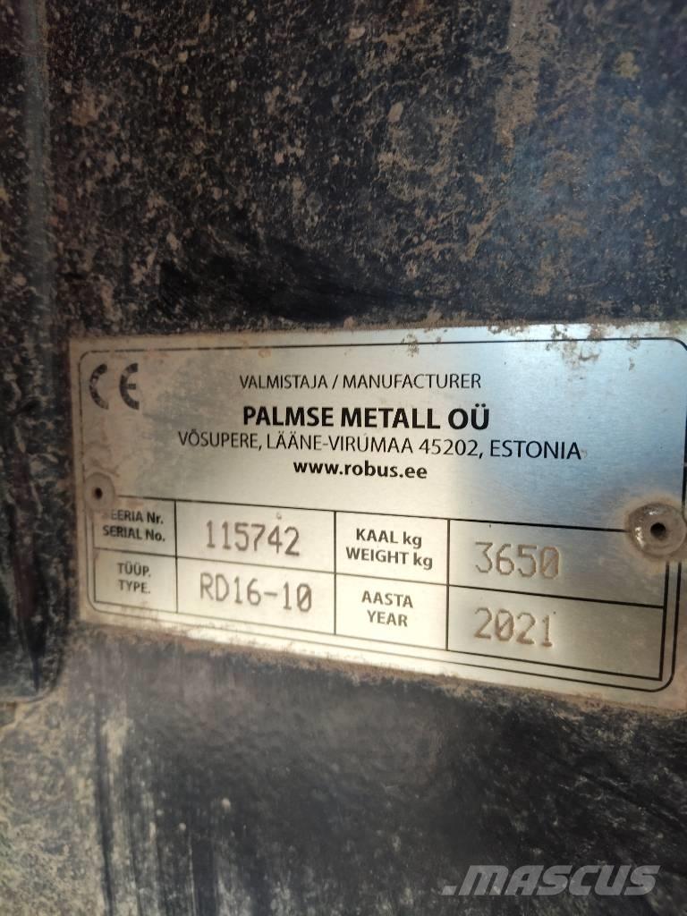 Robus RD16-10 Hardox Tipper trailers