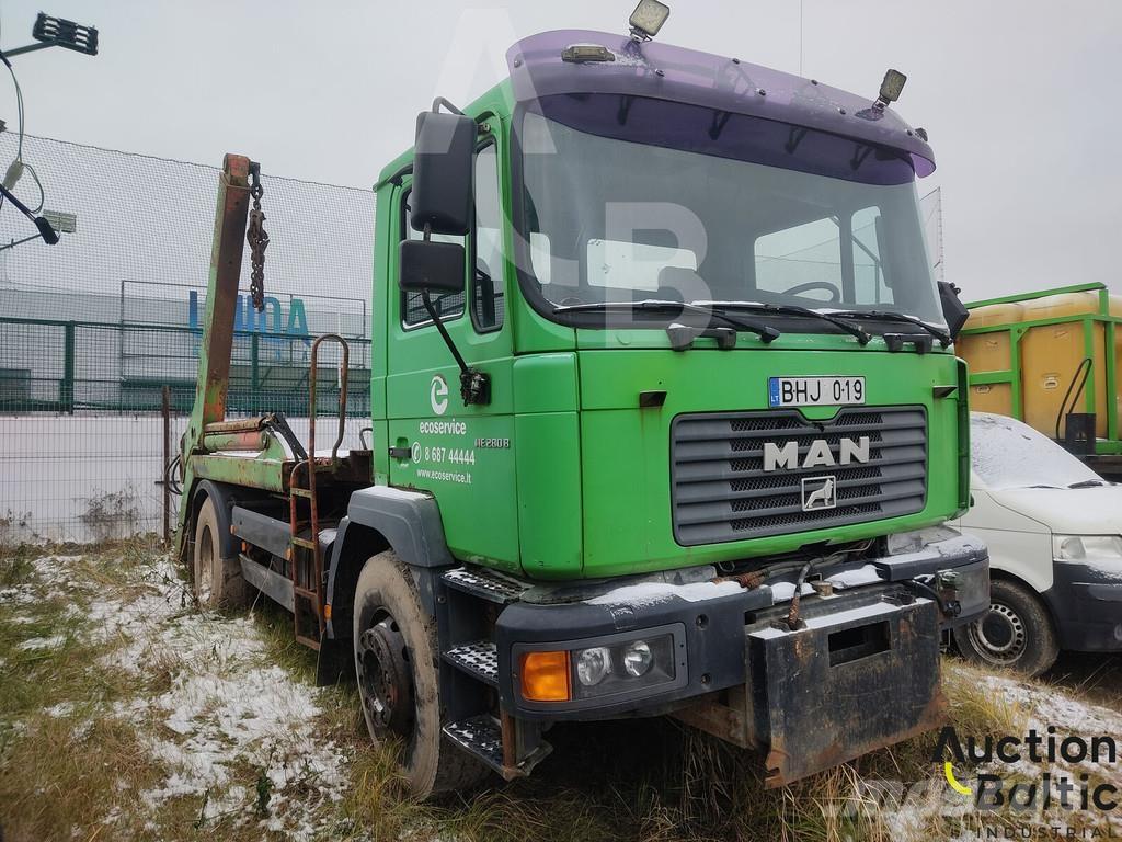 MAN 18.284 Skip loader trucks