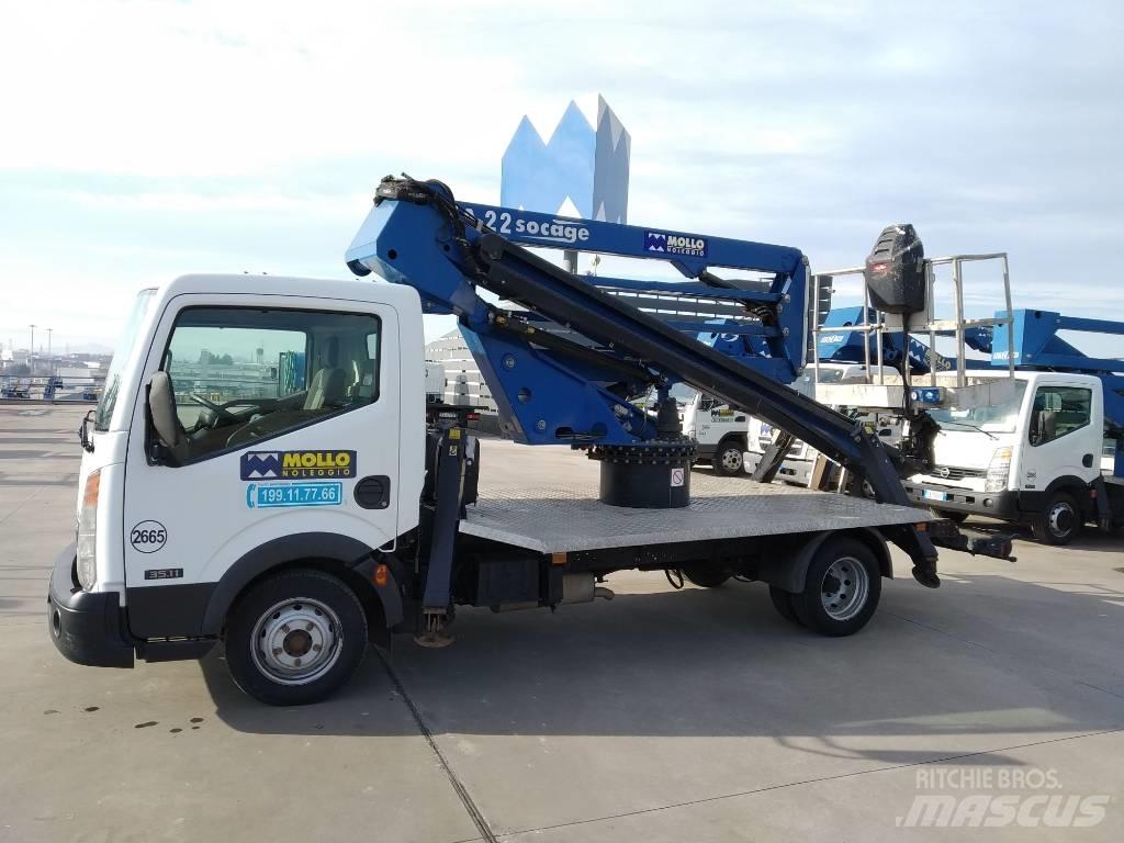 Socage APACHE DA22 Truck mounted aerial platforms