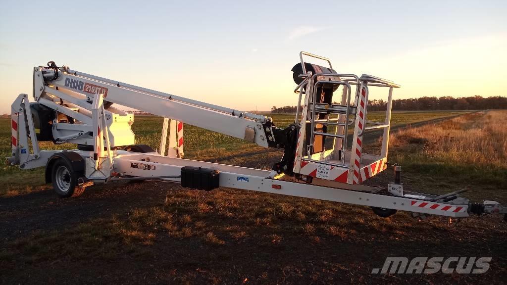 Dino 210 XT Trailer mounted aerial platforms