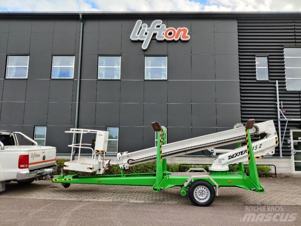 Dexter 15Z Trailer mounted aerial platforms