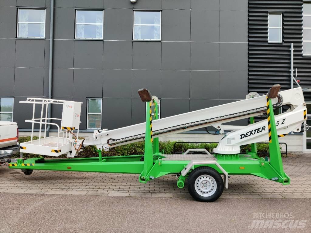 Dexter 15Z Trailer mounted aerial platforms