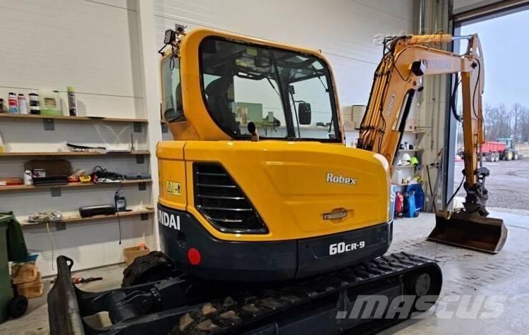 Hyundai R60CR-9 Mini excavators < 7t