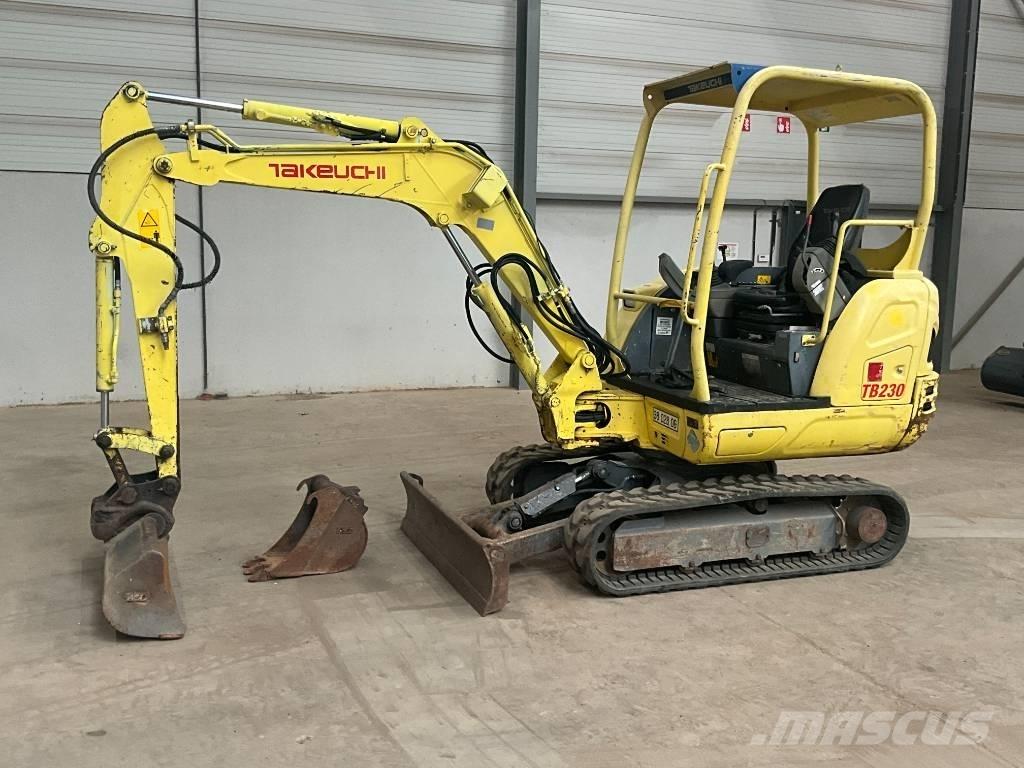 Takeuchi TB 230 Mini excavators < 7t