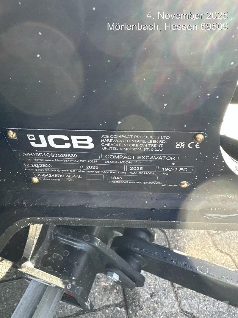 JCB 19C-1 Mini excavators < 7t