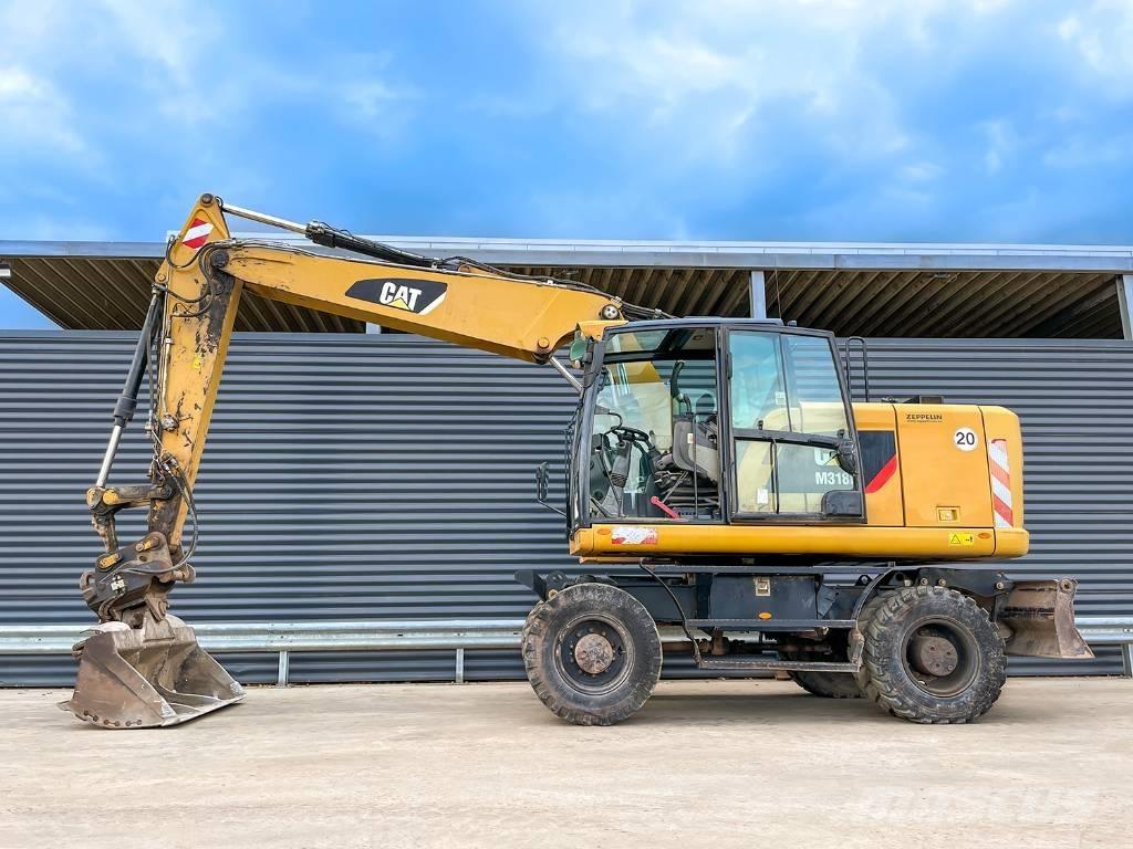 CAT M318F Wheeled excavators