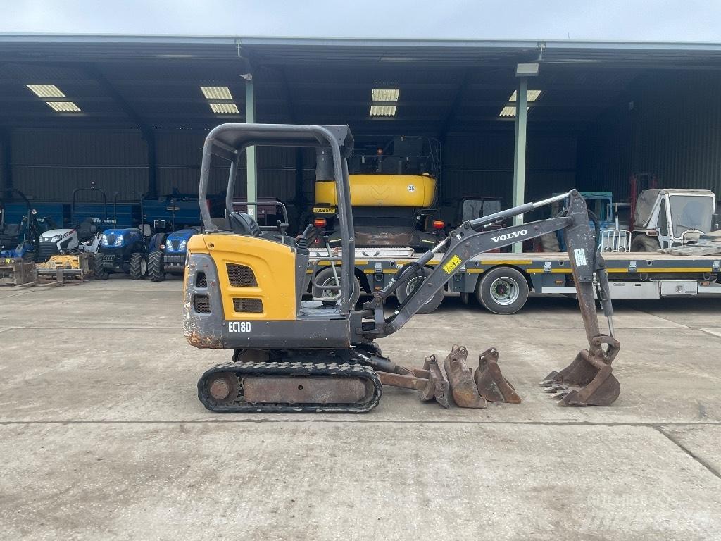 Volvo EC 18 Mini excavators < 7t