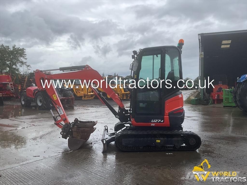 Kubota U 27-4 Mini excavators < 7t