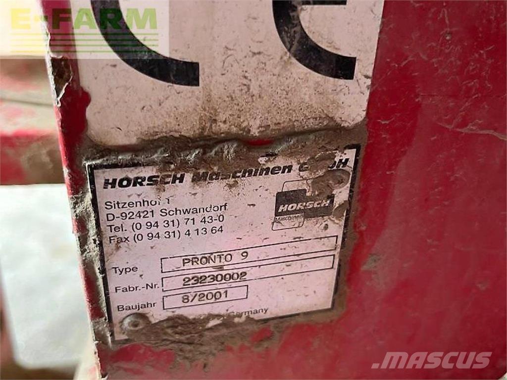 Horsch pronto rx9 Drills