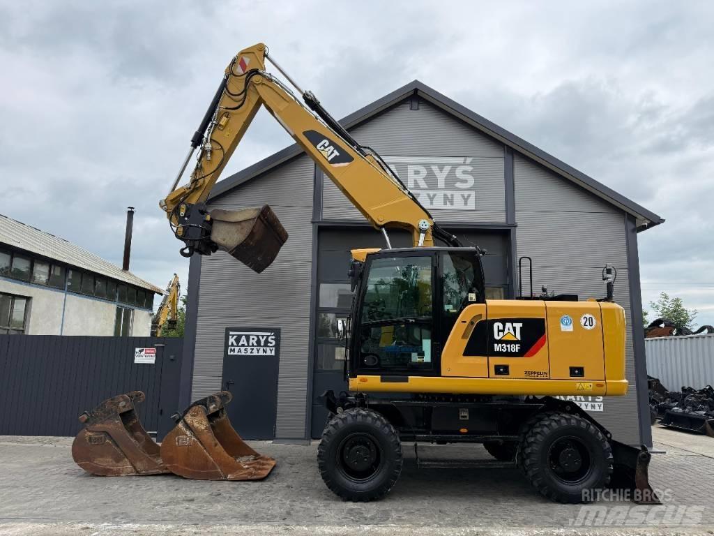 CAT M316F Wheeled excavators