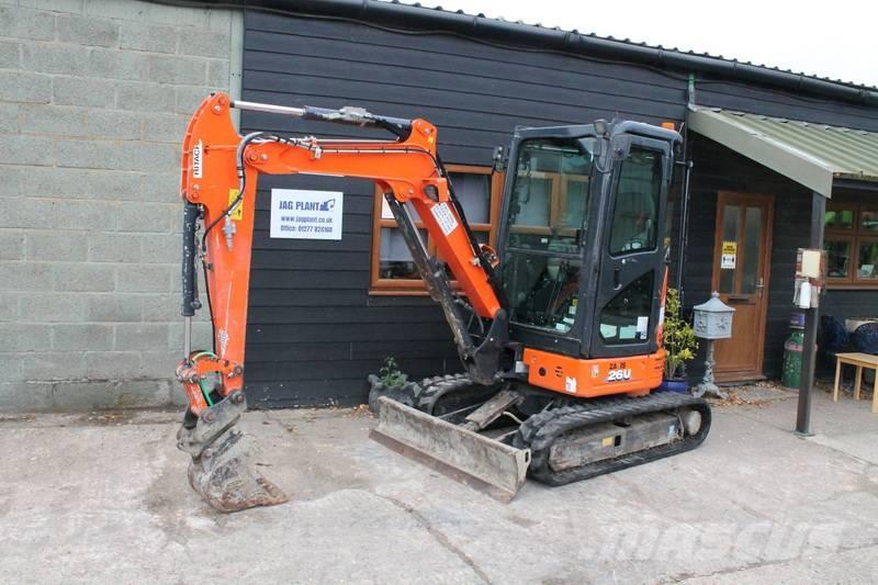 Hitachi ZX 26 U Mini excavators < 7t