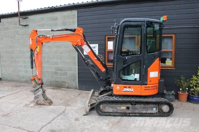 Hitachi ZX 26 U Mini excavators < 7t