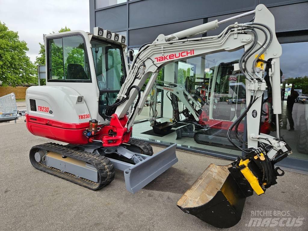 Takeuchi TB 230 Mini excavators < 7t