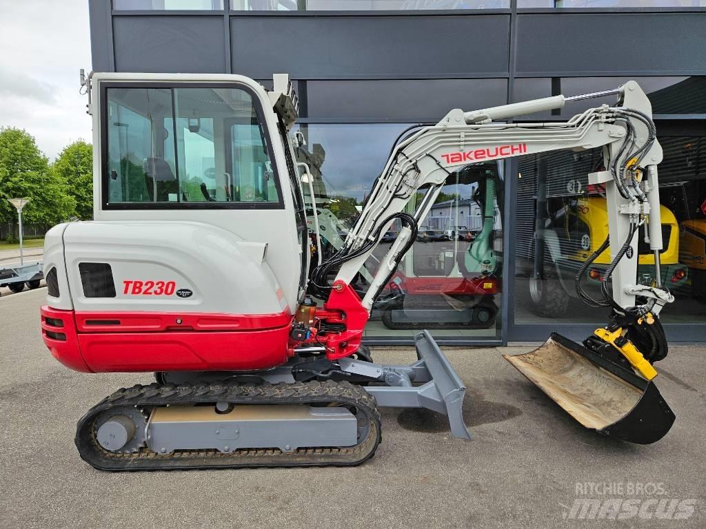 Takeuchi TB 230 Mini excavators < 7t