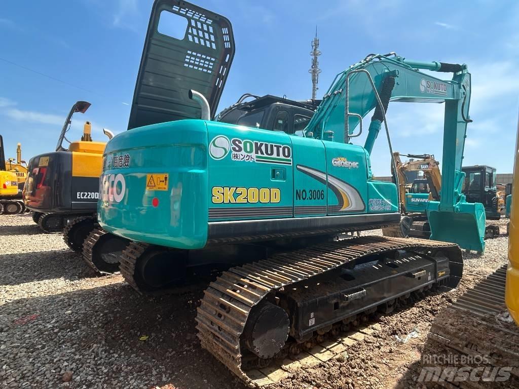 Kobelco SK 200D Midi excavators  7t - 12t