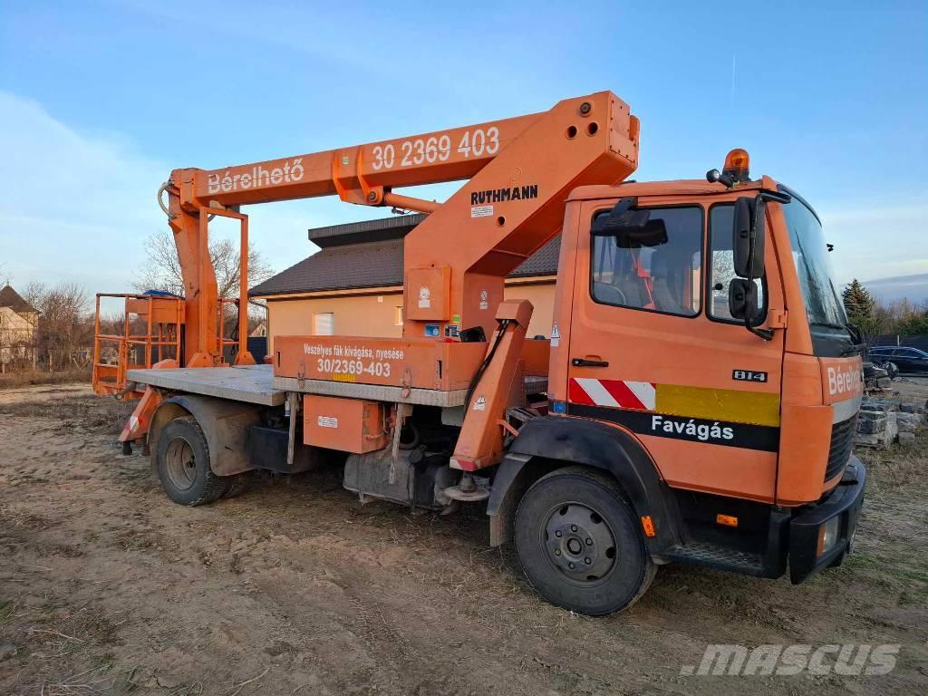Mercedes-Benz 814 Crane trucks