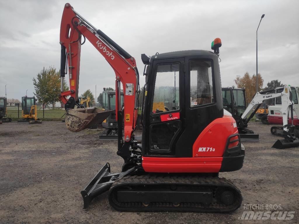 Kubota KX 71-3 Mini excavators < 7t