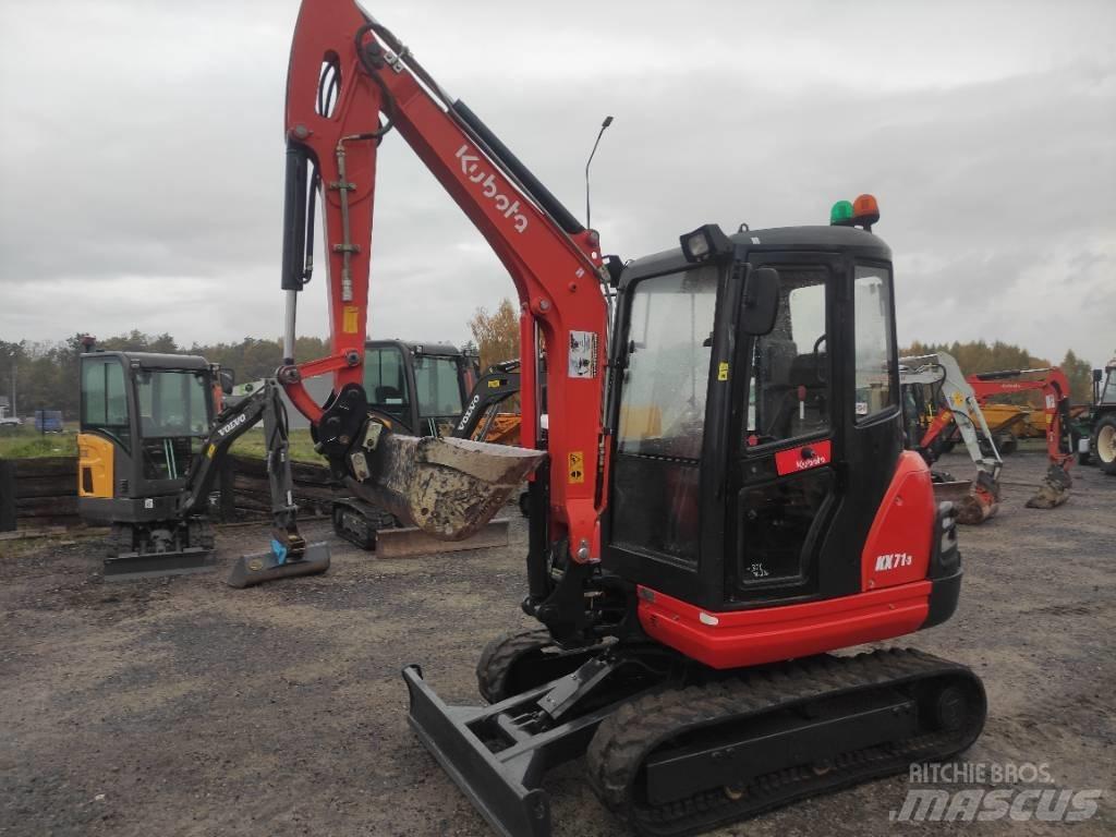 Kubota KX 71-3 Mini excavators < 7t