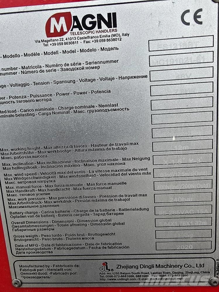 Magni ES 1218 RT Scissor lifts