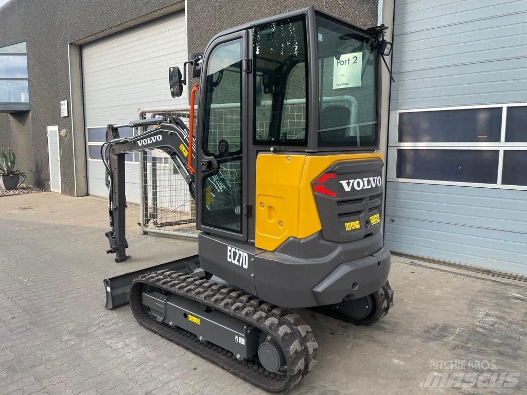 Volvo EC27D Mini excavators < 7t