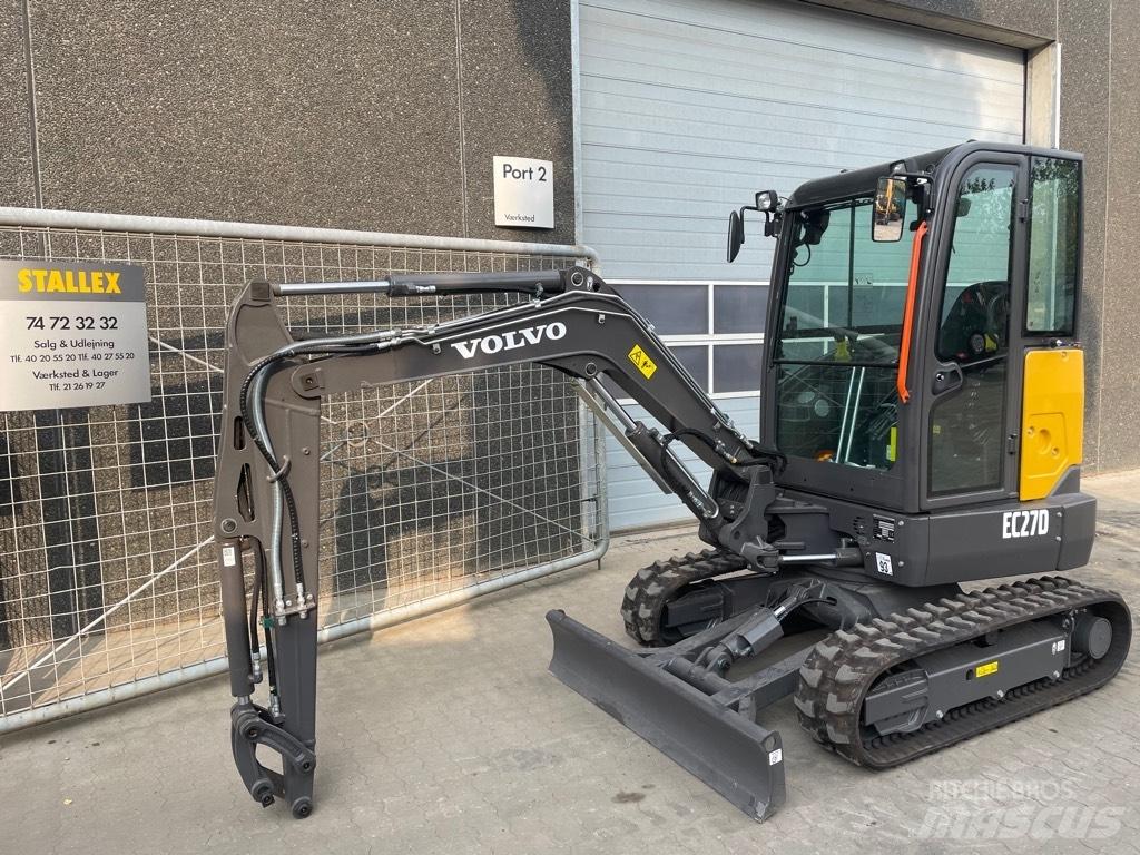 Volvo EC27D Mini excavators < 7t